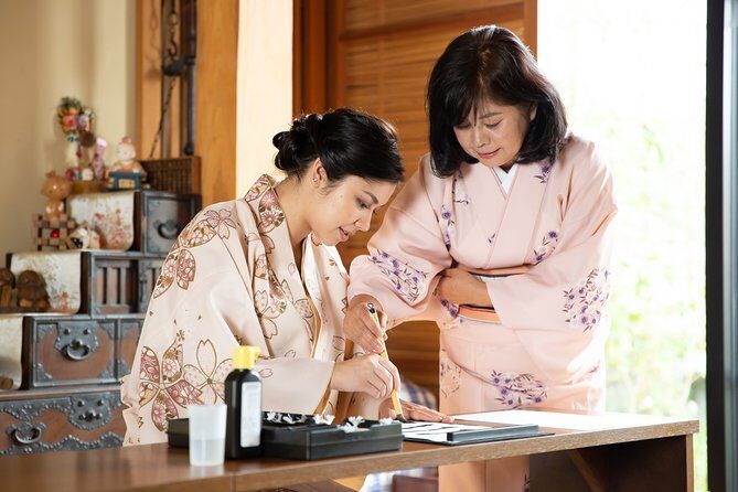 Calligraphy experience with simple kimono in Okinawa - Final Word