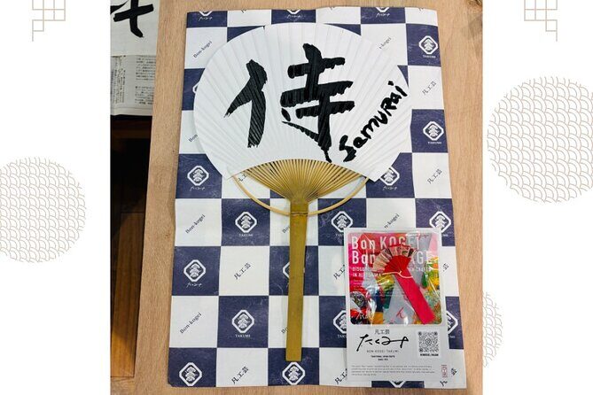 Calligraphy Fan Workshop at a 50-Year-Old Craft Shop in Hiroshima - An In-Depth Look at the Calligraphy Fan Workshop