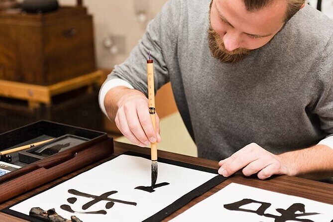 Calligraphy Workshop in Namba, Dotonbori - Key Points