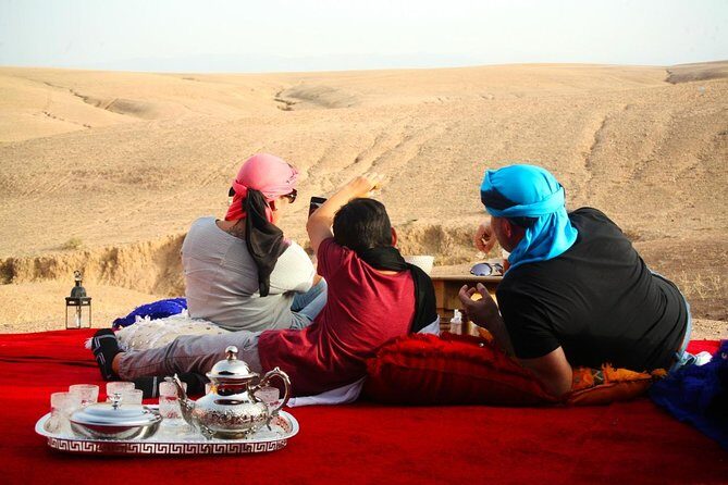 Camel ride and magical dinner in Agafay desert - The Sum Up