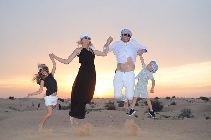 Camel Ride, Dune Bashing & Live Shows with BBQ Dinner in Dubai - Sandboarding: Glide Like a Pro