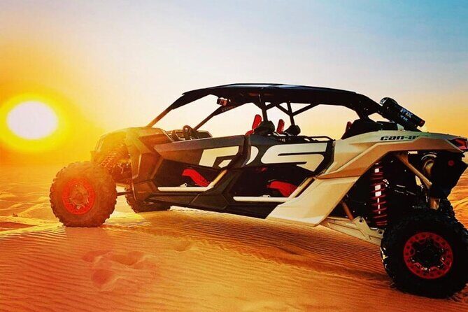 CAN-AM 02 Seater Self drive with Camel Riding and Sand Skiing - Key Points