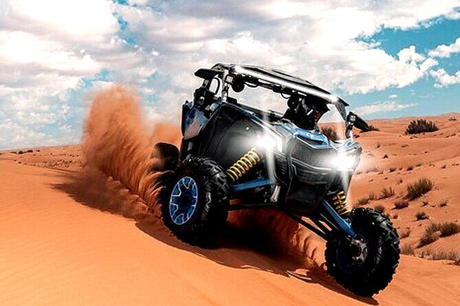 CAN AM 04 Seater Self Drive with Camel Riding and Sand Skiing - Key Points