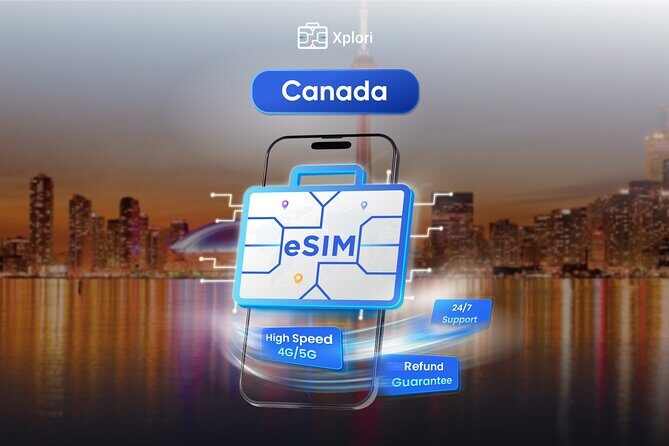 Canada eSIM (3 to 30 Days. Up To 20GB of data) - A Practical Review of the Canada eSIM for Toronto Travelers
