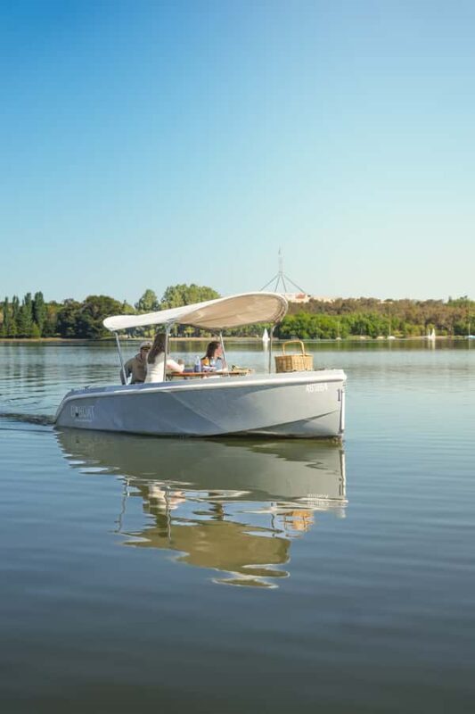 Canberra: Electric Picnic Boat Rental - Key Points