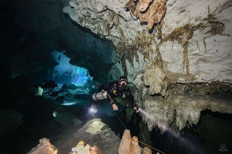 Cancun 2 Cenote Dives: The Pit & Dos Ojos - Certified Divers - Dos Ojos: A Visual Feast