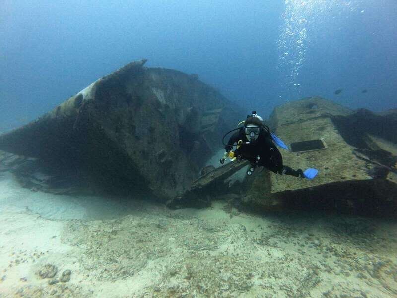 Cancun 2 Dives Shipwreck C55 or C58 & Reef -Certified Divers - The Value of the Experience
