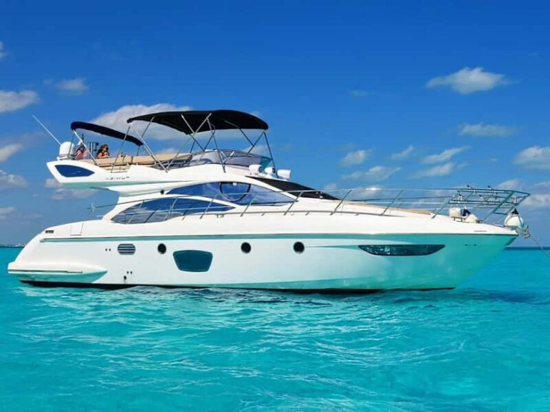 Cancun: Azimut 47 Fly Private Yacht - 6 hours to Isla Mujeres - Why This Tour Could Be Perfect for You