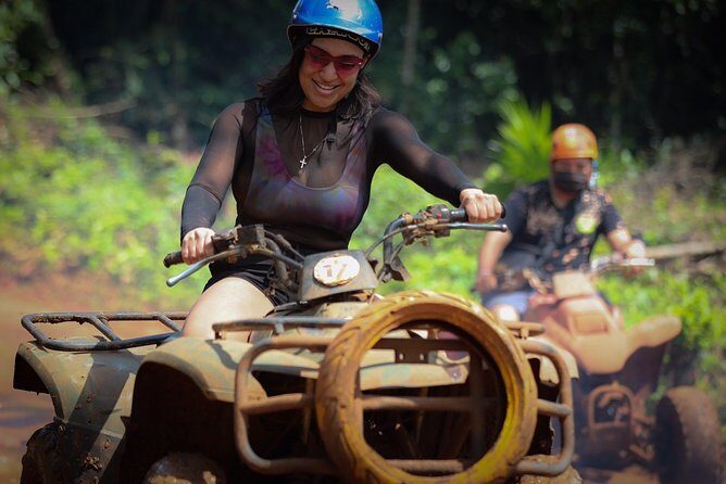 Cancun Best ATV Tour, Ziplines and Cenote Swim with Lunch - What Could Be Better?