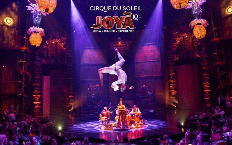 Cancún: Cirque du Soleil JOYÀ Entry Ticket and Transfer - Key Points