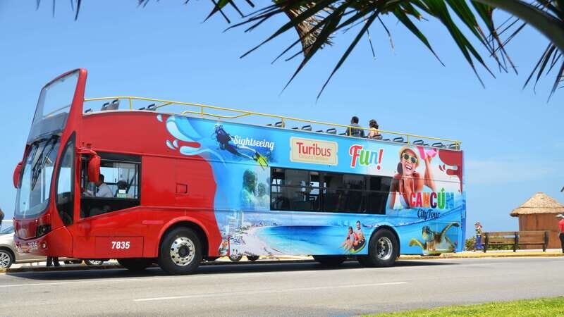 Cancun: Hop-on Hop-off Sightseeing Bus Tour and Attractions - Key Points