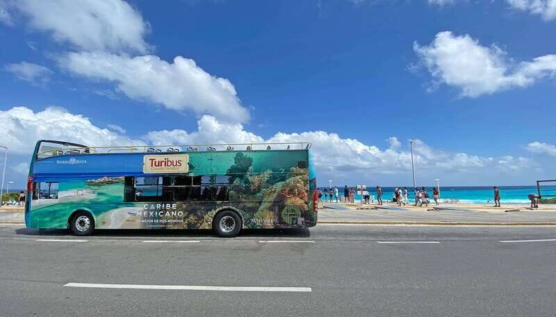 Cancun: Hop-on Hop-off Sightseeing Bus Tour and Attractions - Shopping and Entertainment