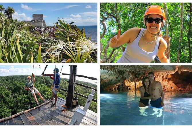 Cancun Jungle Tour: Tulum, Cenote Snorkeling, Ziplining, Lunch - Introduction
