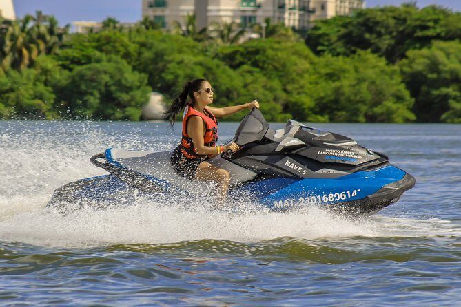 Cancun mangrove jet ski tour: 1 rider per jet ski - Practical Details