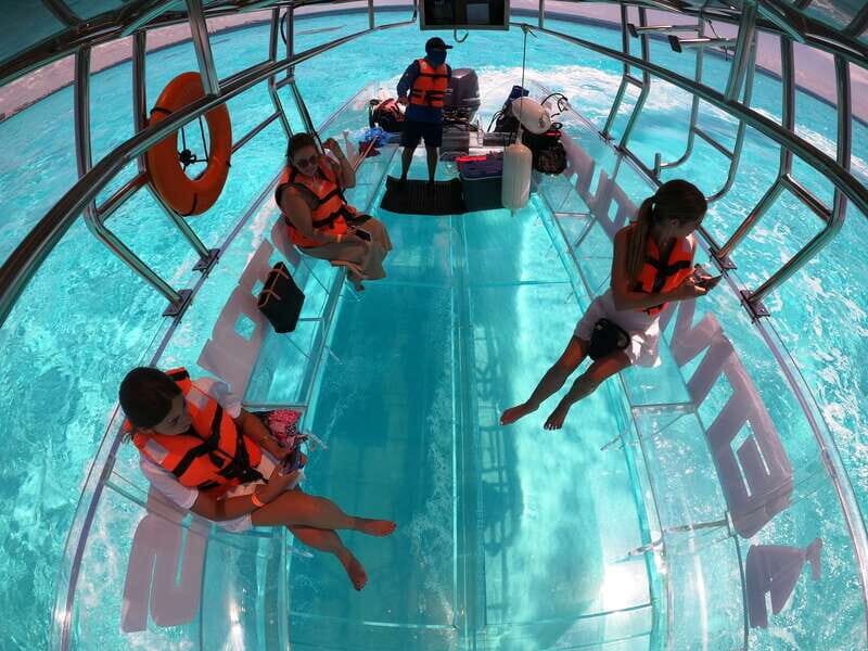 Cancún: Nichupté Lagoon Transparent Boat Tour with Drinks - Authentic Feedback from Travelers