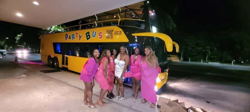 Cancun: Private 3 Hour Party Bus Experience - The Experience Breakdown