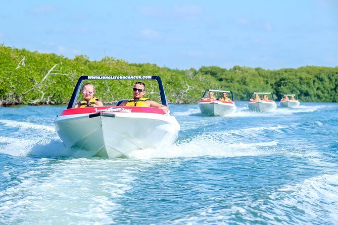 Cancun speedboat and snorkel tour: shared speedboat - The Tour Experience in Detail