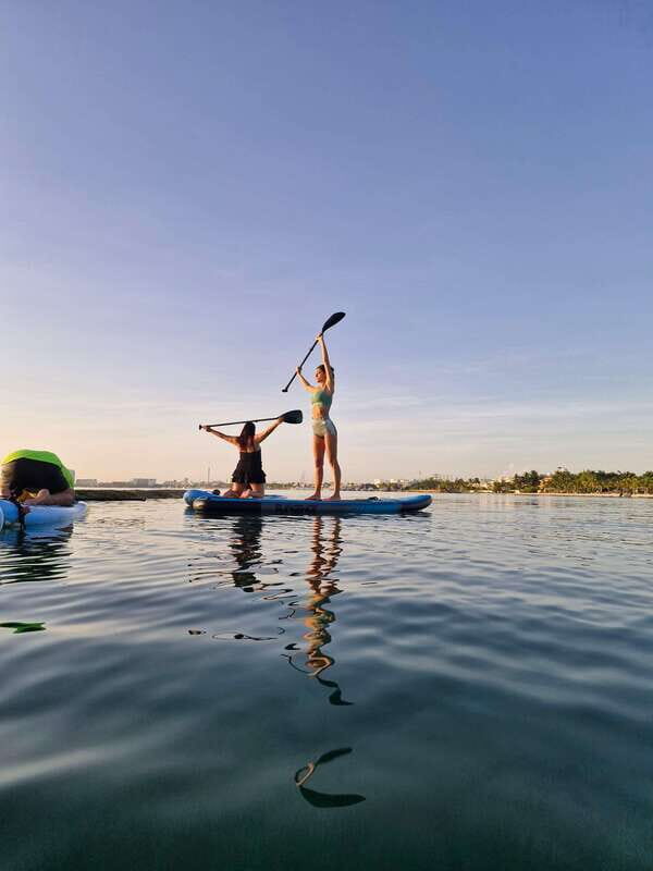 Cancún: Sup Yoga and Meditation over the Caribbean Sea - The Value of This Experience