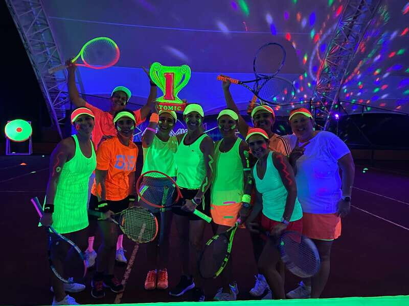 Cancun: Tennis Black-light Experience at RN Tennis Centre - FAQs