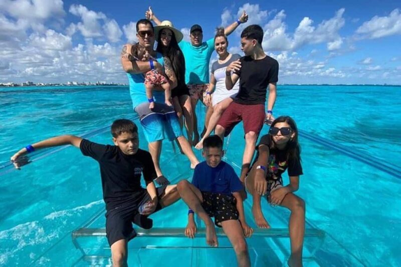 Cancun: Transparent Boat Tour with Soft Drinks - FAQ