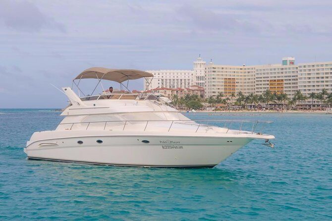 Cancun Yacht Tour - SEARAY YACHT 46 FT GREAT FOR SUNSET 15 PEOPLE MAX 25P9 - What Makes This Yacht Tour Stand Out?