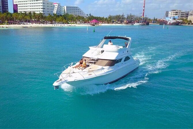 Cancun yachts rental YACHT 46 FT, 15 PAX MAX 25P12 - The Sum Up