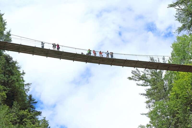 Canyon Sainte-Anne: Park Admission Ticket - Exploring the Park