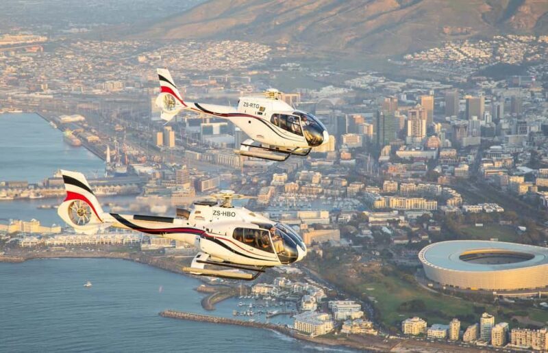 Cape Town: 20-Minute Helicopter Flight and Free Harbour Tour - Key Points