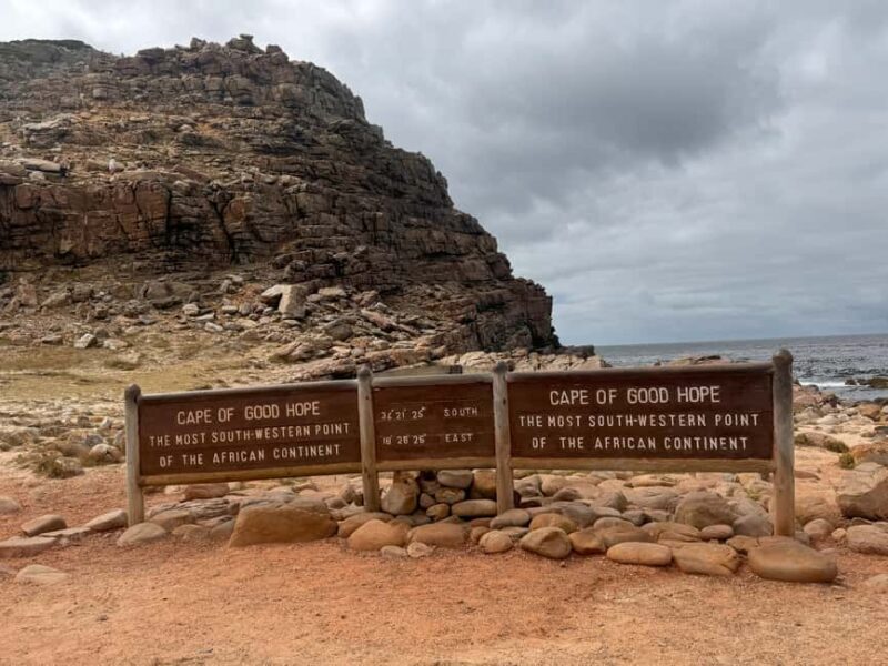 Cape Town: Cape of Good Hope and Penguins Colony Day Tour - What’s Included and What’s Not
