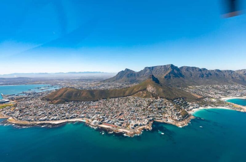 Cape Town to Robben Island Helicopter Flight - 18Min - Key Points