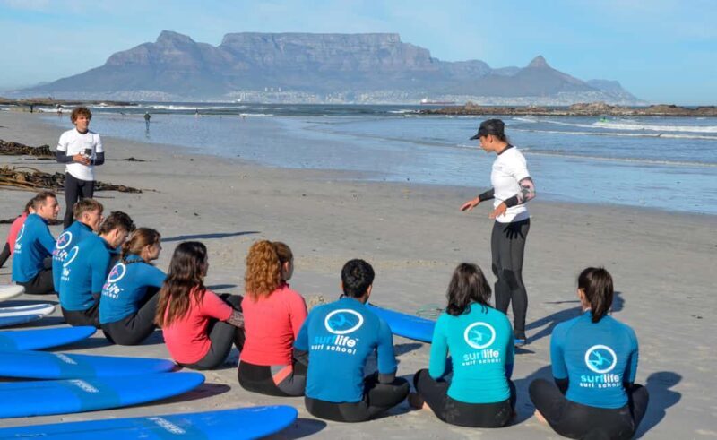 Cape Town:Learn to surf with the best view of Table Mountain - A Closer Look at the Experience