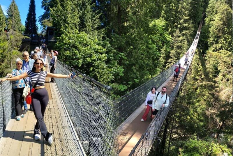 Capilano Br+Grouse Mtn+Dam+Lake&Hatcher/5in1/Small Group/Car - The Benefits of a Private/Small Group Tour