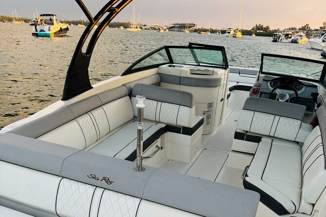 Captained Miami Private Party and Swimming with Champagne!!! - An Entertaining Way to See Miami from the Water