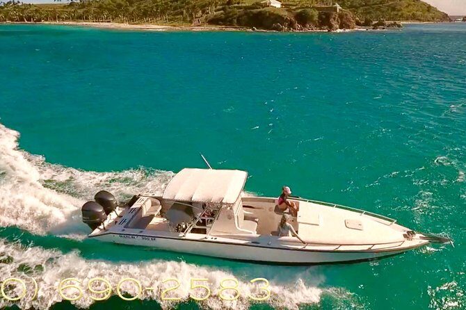 Caribbean Blue Charters - Full Day Boat Charter - 35' Marlin Power Boat - The Booking and Practical Details