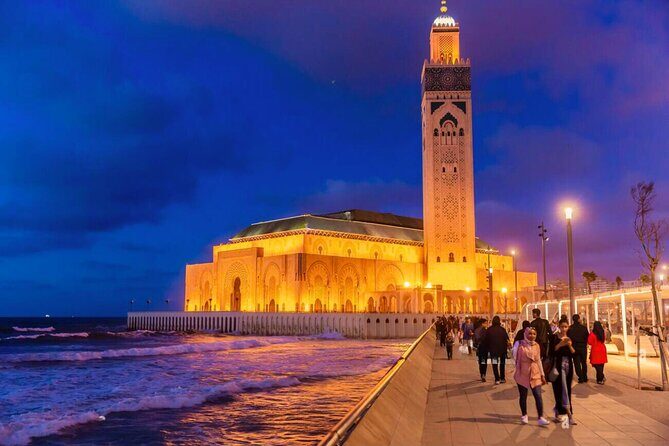 Casablanca Night Tour with Andalusian Dinner Show - Key Points
