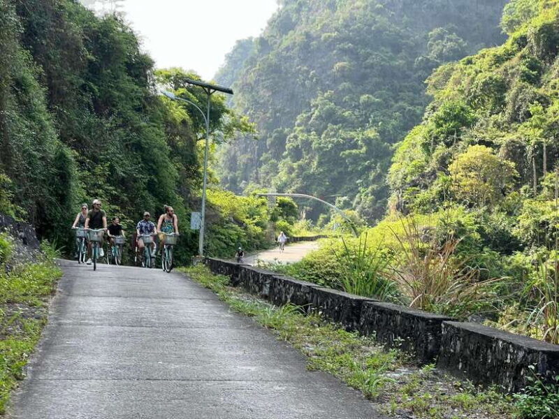 Cat Ba: Full- day trip with biking, kayaking, meal, tickets - Key Points