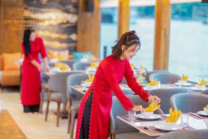 Cat Ba Island: Lan Ha Bay Full-Day with Luxury Cruise - The Culinary Experience