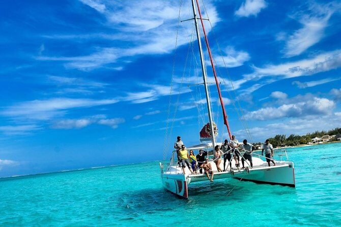Catamaran Adventure Full Day: Ile aux cerfs,GRSE Waterfall,Snorkeling &BBQ Lunch - The Full Lowdown: What to Expect on This Mauritius Catamaran Trip