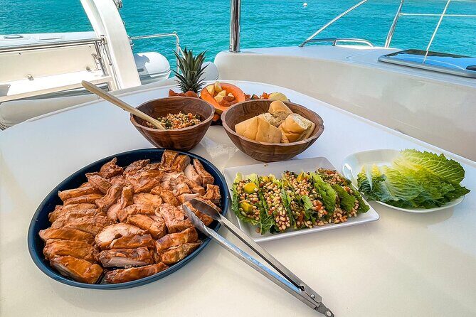 Catamaran Charter Puerto Rico Jenica - Transportation, Timing, and Group Size