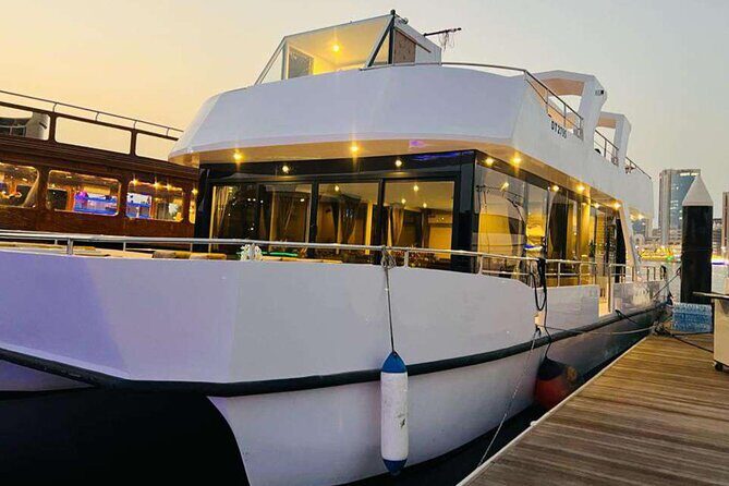 Catamaran Cruise with Dinner at Al Jaddaf Dubai - Key Points
