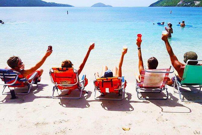 Catamaran Sail to Jost Van Dyke (Soggy Dollar Bar) - Key Points