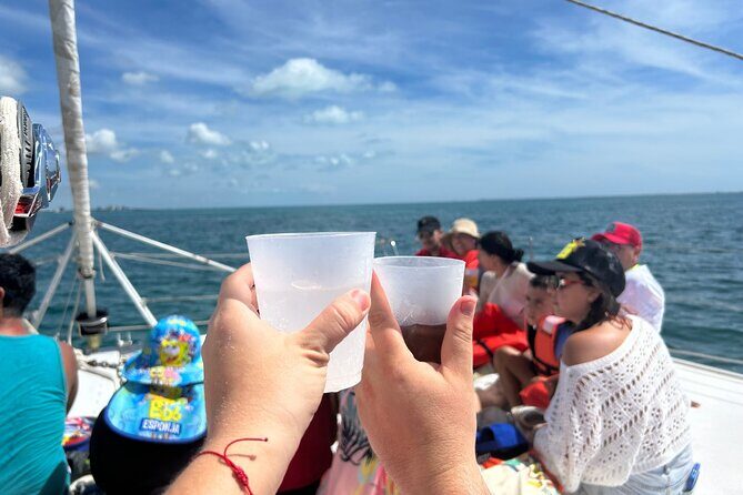 Catamaran Sail with Snorkeling and Beach Club of Isla Mujeres - Cost and Value