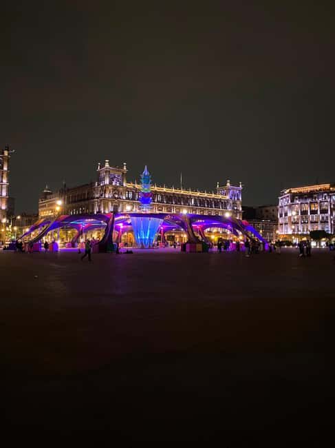 CDMX: Night Walking Tour of the City, with option to visit the Torre Latinoamericana - Discovering Mexico City After Sunset