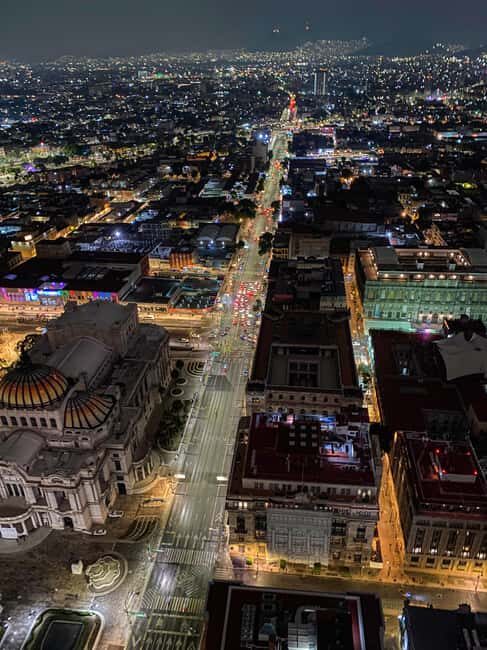 CDMX: Night Walking Tour of the City, with option to visit the Torre Latinoamericana - Practical Details and What to Expect