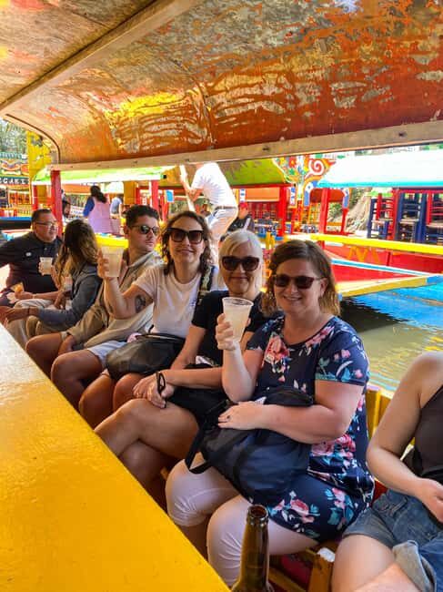 CDMX: Trajinera party in Xochimilco with tacos, music, and drinks - Tasting Mexican Flavors