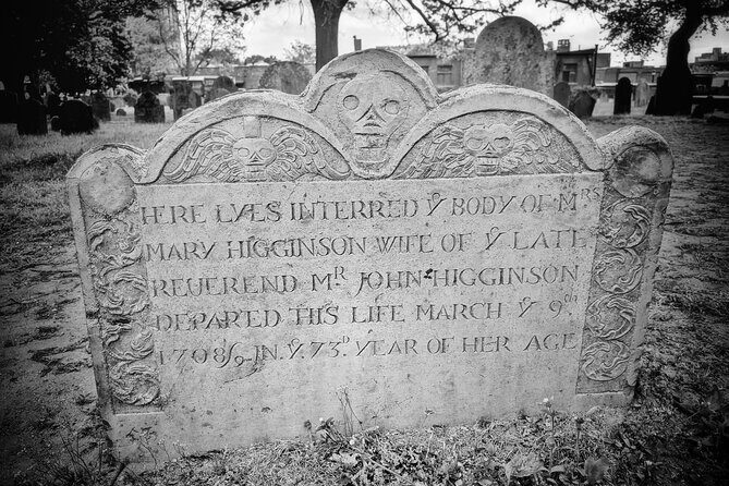Cemetery and Witchcraft Trials Tour - Key Points