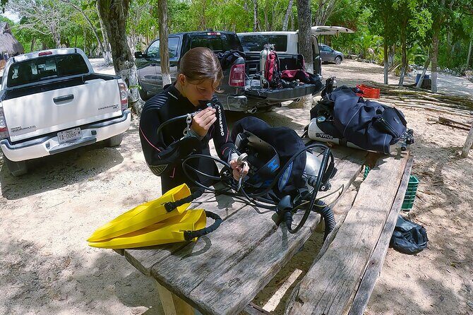 Cenote Dos Ojos Guided Scuba Diving - Key Points
