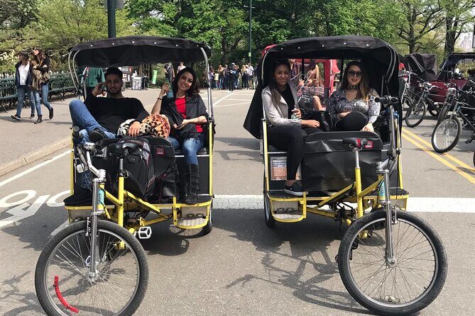 Central Park Pedicab Tour with Guide - Key Points