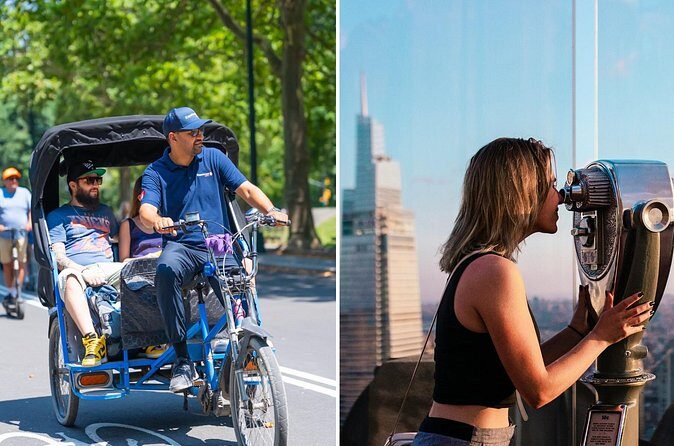 Central Park Pedicab Tour with Top of the Rock Access - The Sum Up