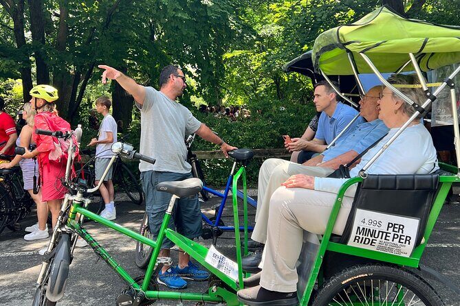 Central Park privet pedicab delux tour -1 hour - The Value of a Private Pedicab Tour